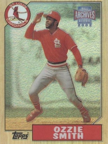 2002 Topps Archives Reserve - Ozzie Smith #19