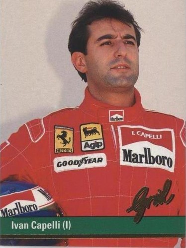 1992 Grid Motorcard Formula 1 - Ivan Capelli #60