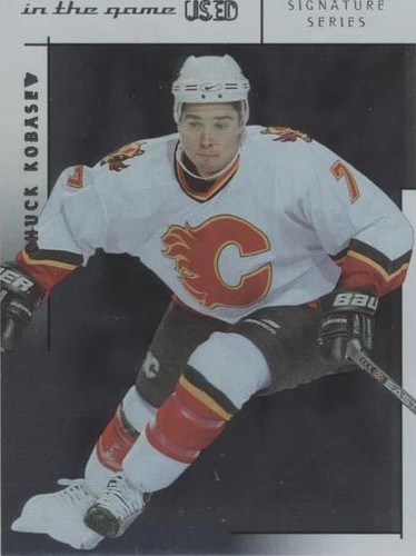 2003-04 In the Game-Used Signature Series - Chuck Kobasew #42
