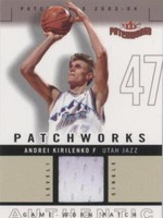 2003-04 Fleer Patchworks - Andrei Kirilenko #PW-AK