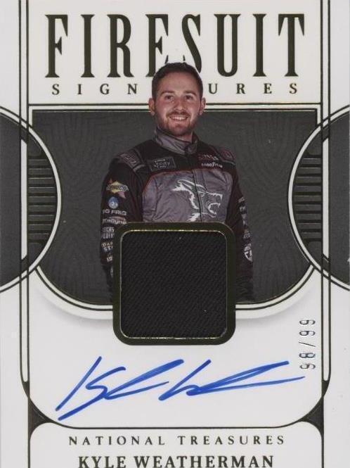 2023 Panini National Treasures - Kyle Weatherman #FS-KWT