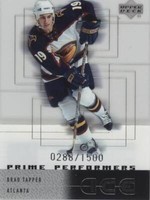 2000-01 Upper Deck Ice - Brad Tapper #105