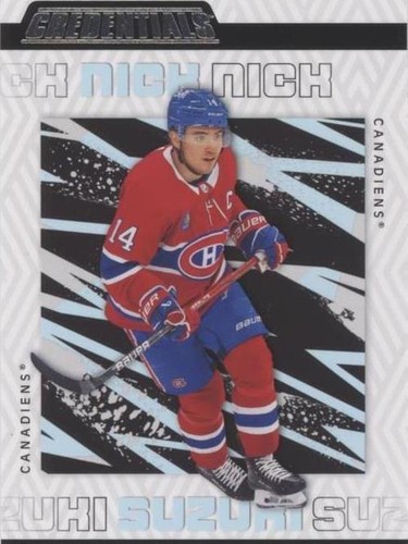 2023-24 Upper Deck Credentials - Nick Suzuki #48