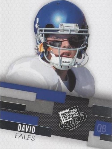2014 Press Pass David Fales #18