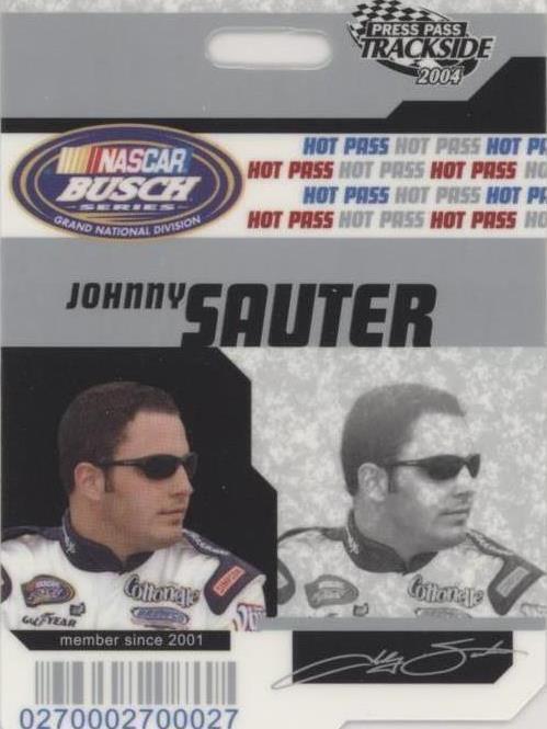 2004 Press Pass Trackside - Johnny Sauter #HP 25