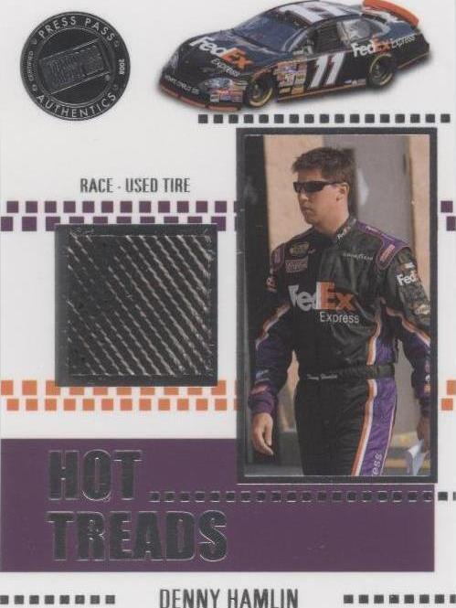 2008 Press Pass - Denny Hamlin #HT 8