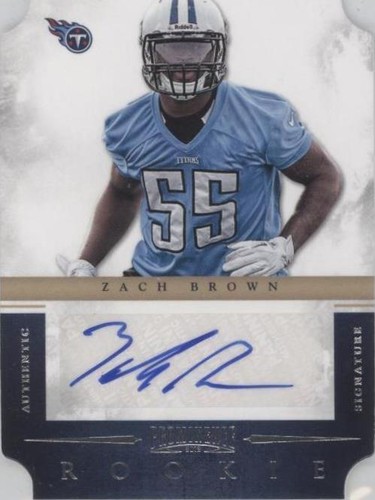 2012 Panini Prominence Zach Brown #179