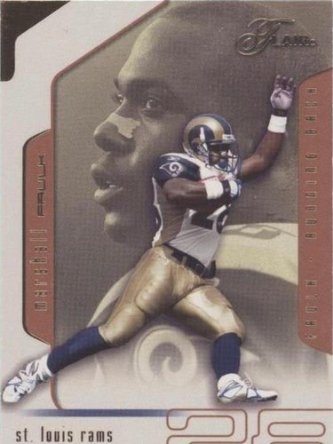 2002 Flair Marshall Faulk #53