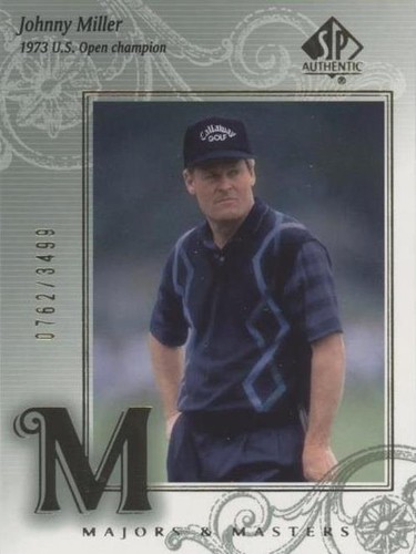 2002 SP Authentic - Johnny Miller #125