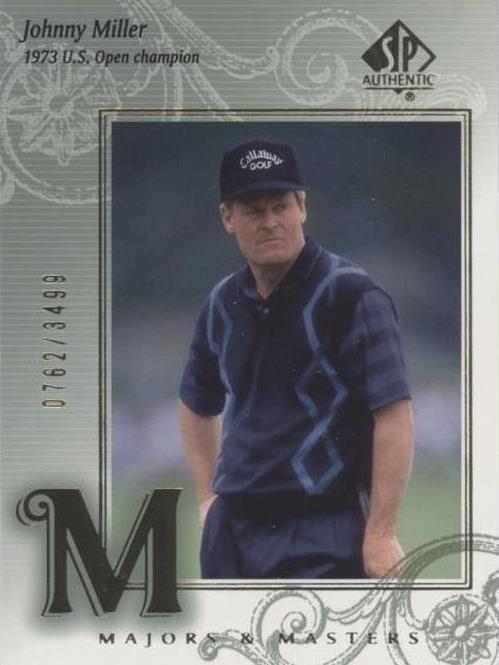 2002 SP Authentic - Johnny Miller #125