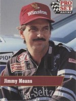 1991 Pro Set - Jimmy Means #69