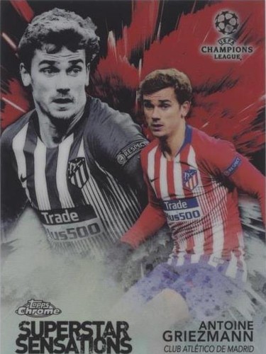 2018-19 Topps Chrome UCL Antoine Griezmann #SS-AG