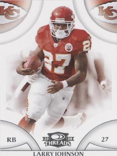 2008 Donruss Threads Larry Johnson #65