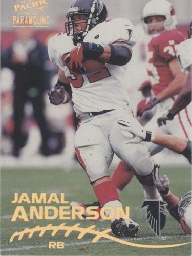 1998 Pacific Paramount Jamal Anderson #9