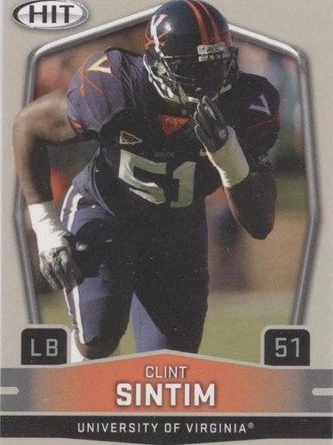 2009 SAGE Hit Clint Sintim #65