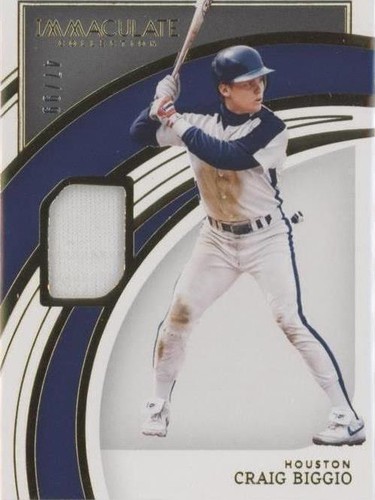 2022 Panini Immaculate Collection - Craig Biggio #70