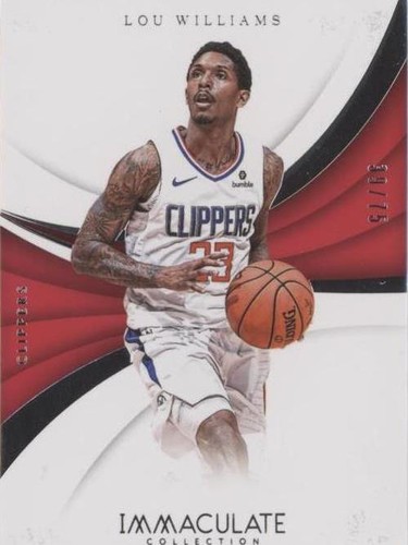 2017-18 Panini Immaculate Collection - Louis Williams #21