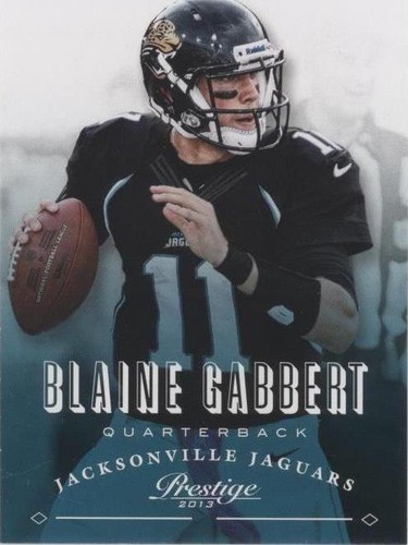 2013 Panini Prestige Blaine Gabbert #89