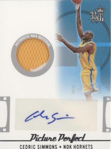 2006-07 Topps Big Game - Cedric Simmons #PPPA-CS