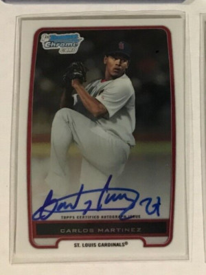 2012 Carlos Martinez Bowman Chrome AUTO RC
