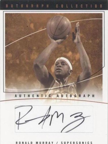 2003-04 Flair Final Edition - Ronald Murray #AC-RM