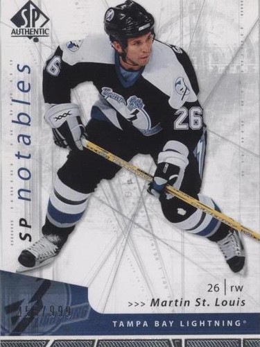2006-07 SP Authentic - Martin St. Louis #136