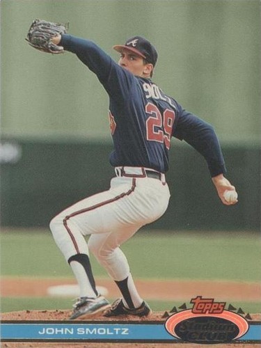 1991 Topps Stadium Club - John Smoltz #365