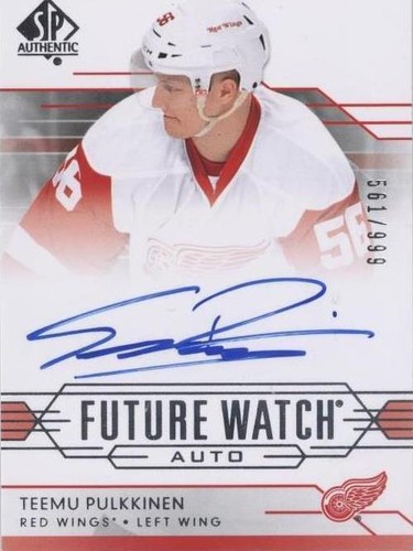 2014-15 SP Authentic - Teemu Pulkkinen #316