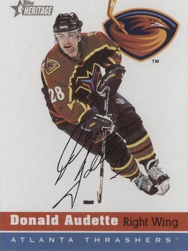 2000-01 Topps Heritage - Donald Audette #115