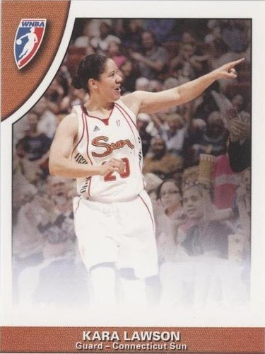 2010 Rittenhouse WNBA - Sandrine Gruda/Kara Lawson #8