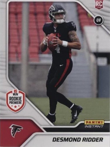 2022 Panini Instant NFLPA Rookie Premiere First Look Desmond Ridder #FL24