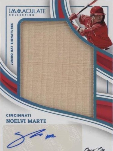 2023 Panini Immaculate Collection - Noelvi Marte #JBS-NM