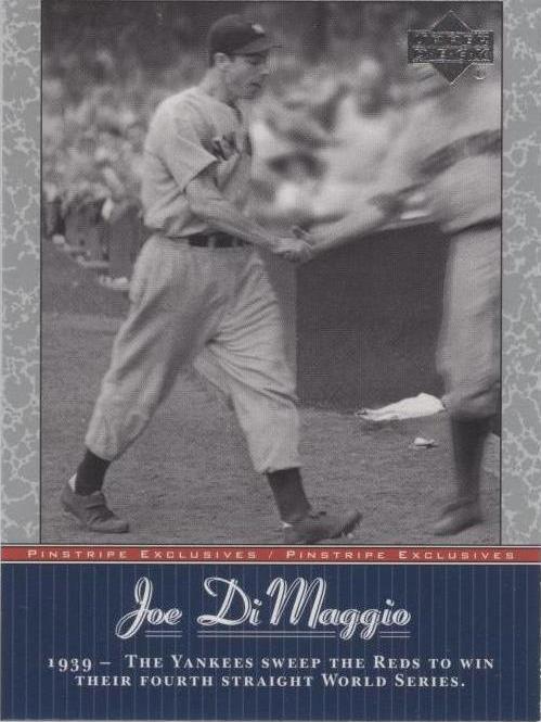 2001 Upper Deck - Joe DiMaggio #JD16