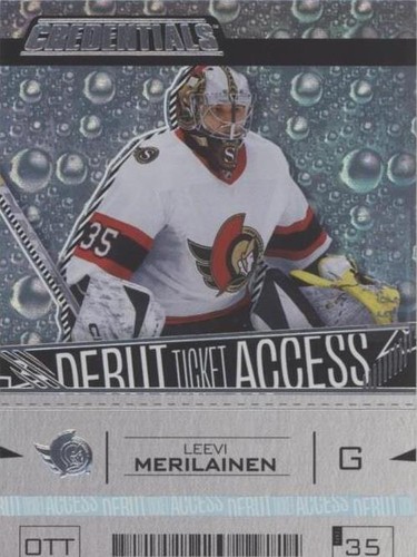 2023-24 Upper Deck Credentials - Leevi Merilainen #178