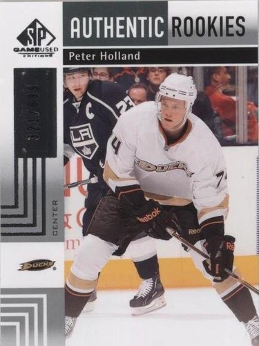 2011-12 SP Game Used Edition - Peter Holland #177