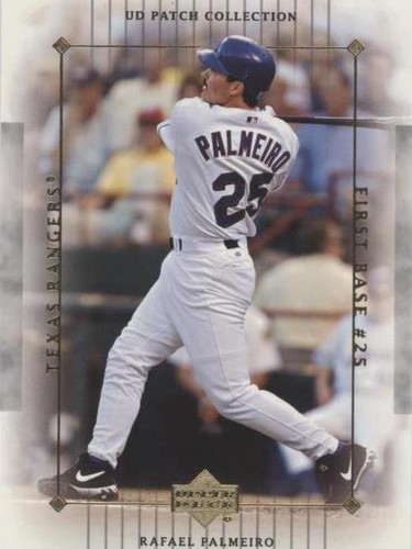 2003 Upper Deck Patch Collection - Rafael Palmeiro #110