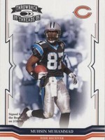 2005 Donruss Throwback Threads Muhsin Muhammad #22