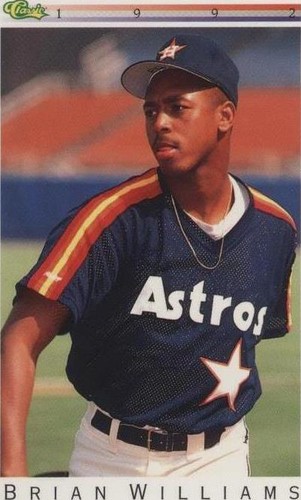 1992 Classic Update White Travel Edition - Brian Williams #T96