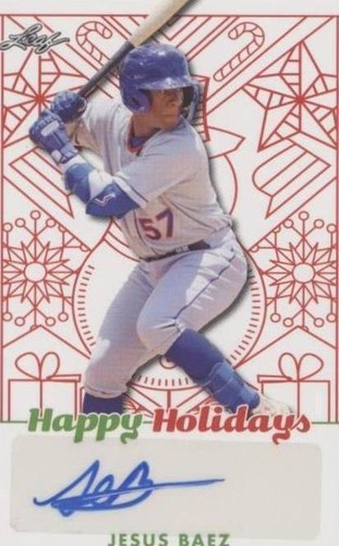 2023 Leaf Holiday Packs - Jesus Baez #BA-JB2
