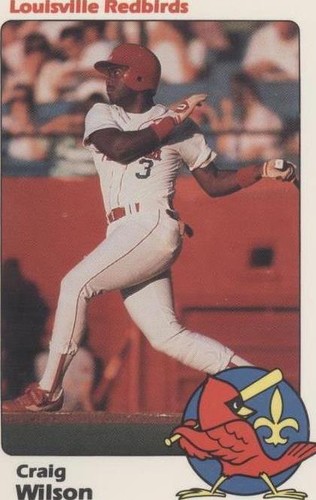 1989 Louisville Redbirds - Craig Wilson #36