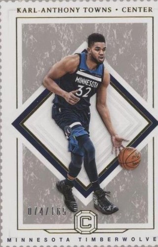 2017-18 Panini Cornerstones - Karl-Anthony Towns #148