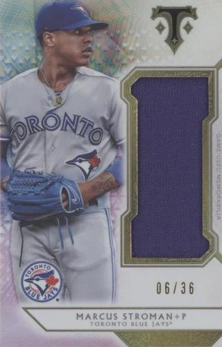 2018 Topps Triple Threads - Marcus Stroman #SJR-MST2