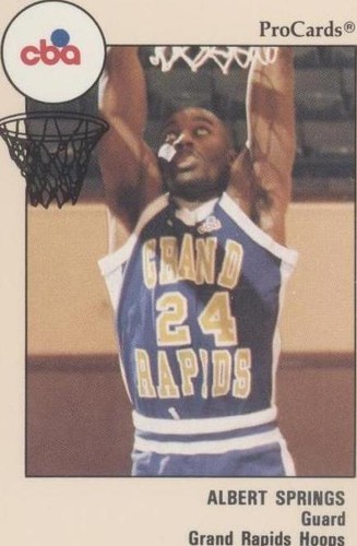 1989-90 ProCards CBA - Albert Springs #137