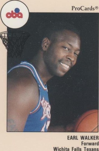 1989-90 ProCards CBA - Earl Walker #22