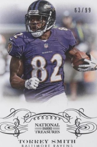 2013 Panini National Treasures Torrey Smith #9