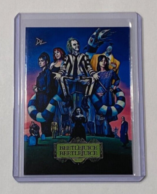 Beetlejuice Beetlejuice Limited Edition Signed ''Tim Burton'' Trading Card 1/10