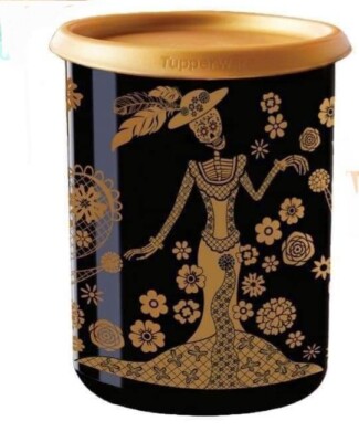 Tupperware One Touch Catrinas Canister Sugar Skull Limited Edition 