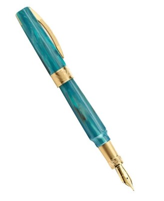 VISCONTI Fountain Pen Mirage Mythos Athena Turquoise Ink Compatible Bold