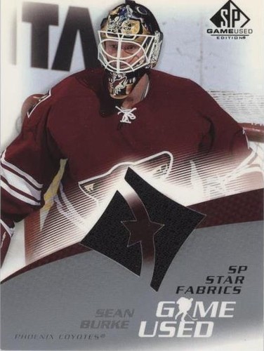 2003-04 SP Game Used Edition - Sean Burke #98