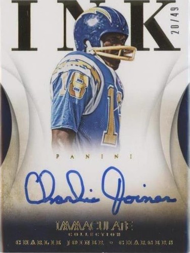 2014 Panini Immaculate Collection Charlie Joiner #12